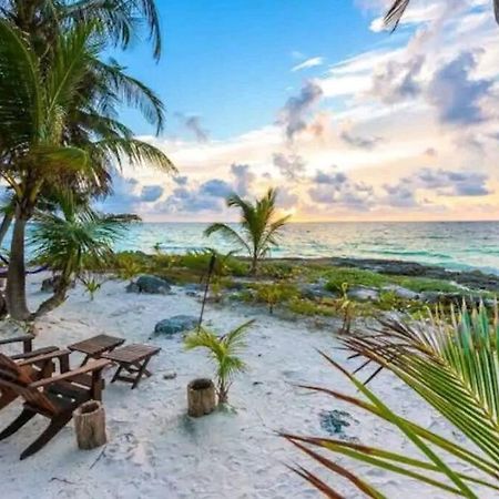 Apartment With Private Pool Tulum Chemuyil Exterior foto