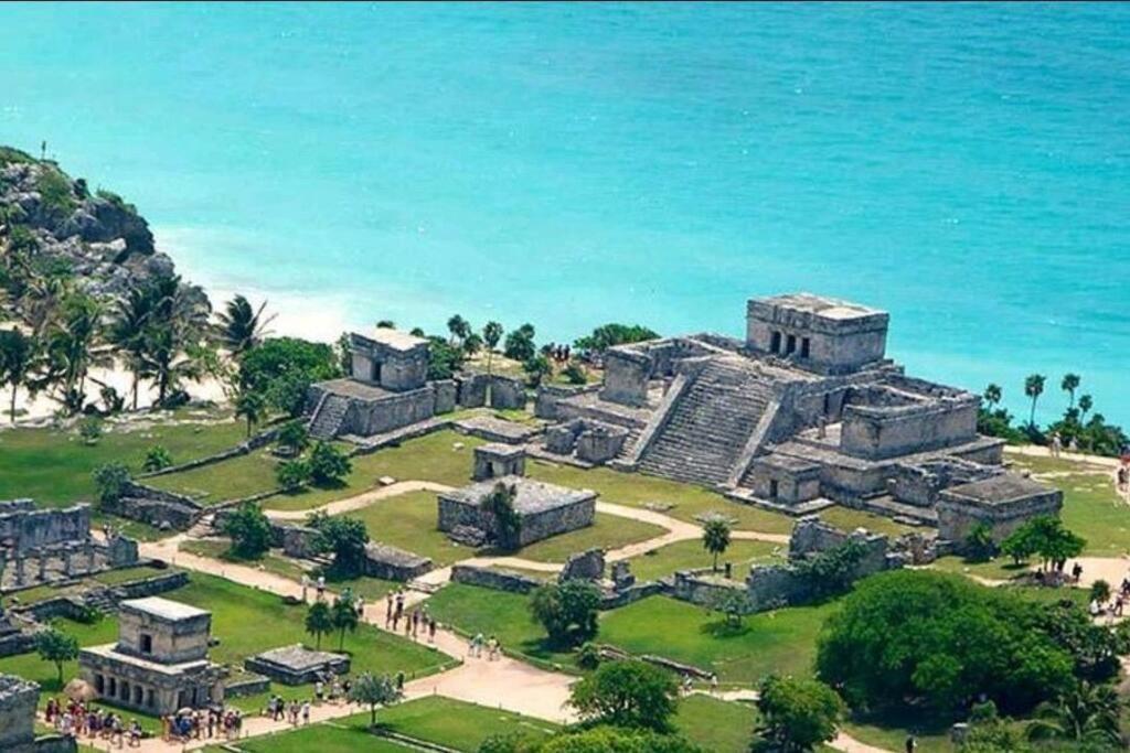 Apartment With Private Pool Tulum Chemuyil Exterior foto