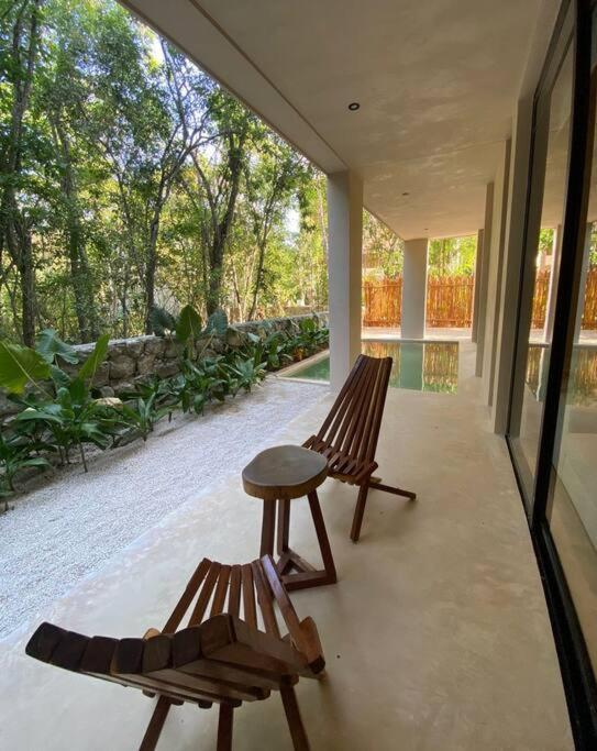 Apartment With Private Pool Tulum Chemuyil Exterior foto